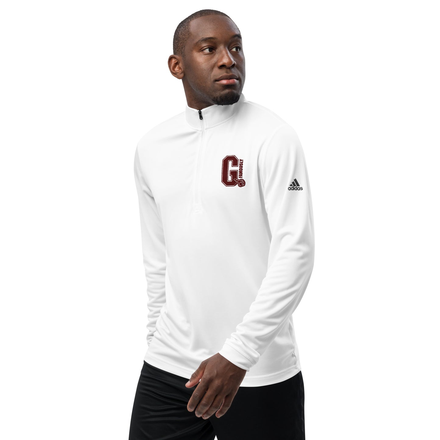 Quarter zip pullover